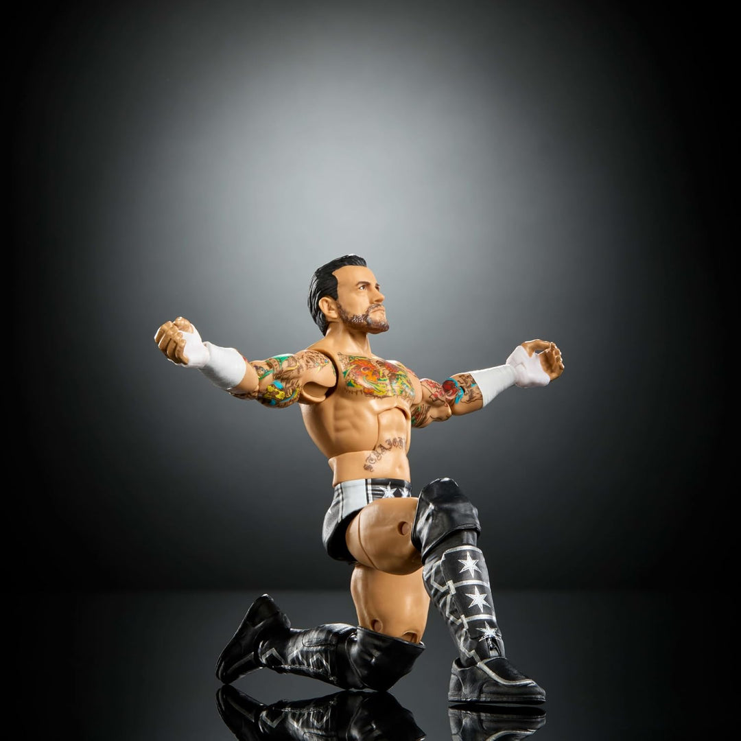 Mattel WWE Elite cm Punk Action-Figur und Zubehör, Serie 124
