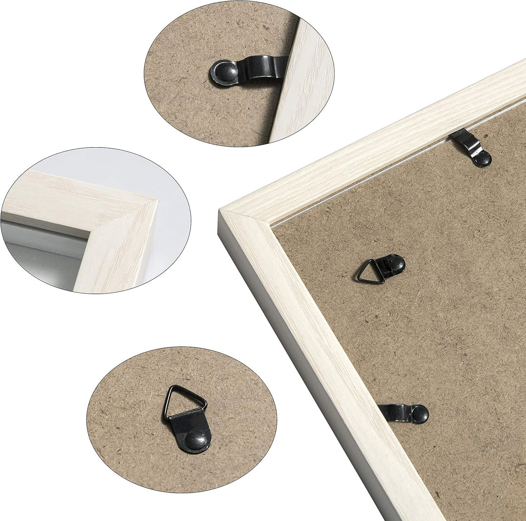 EUGAD 3D Bilderrahmen zum Befüllen, Bilderrahmen 30x30 cm, Objektrahmen, Tiefer Rahmen für Objekte b