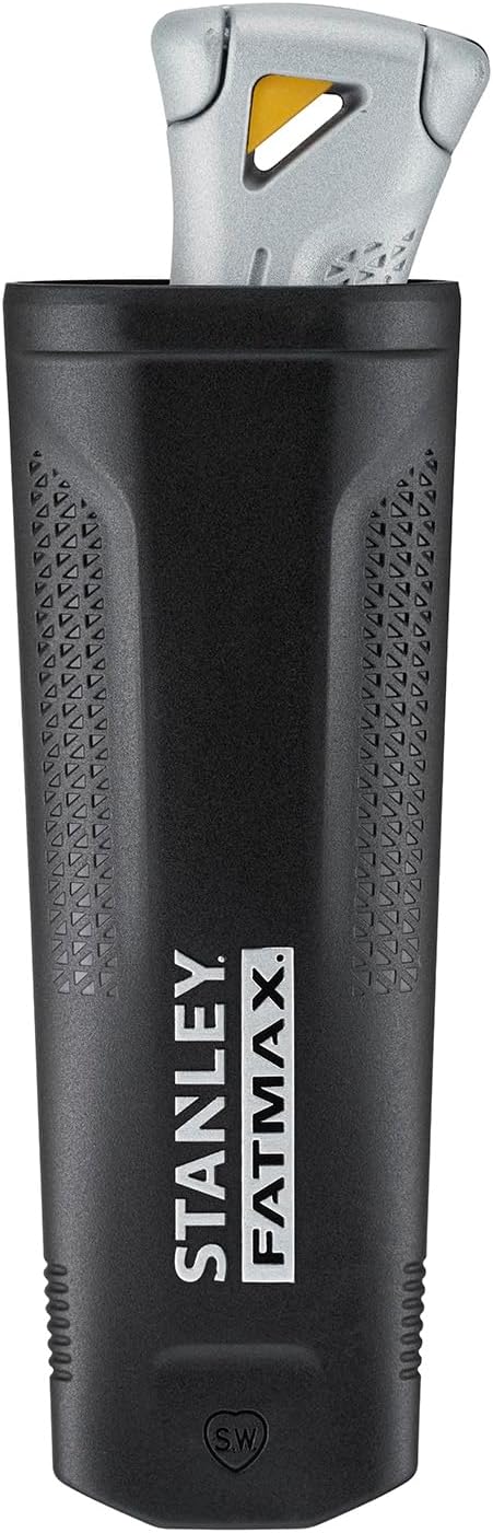 STANLEY FATMAX Universalmesser mit feststehender Klinge (mit magnetischem Klingenfach, Klingenhalter