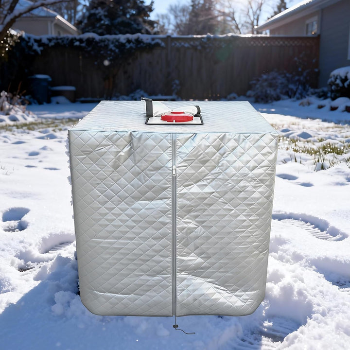 IBC Tank Abdeckung, IBC Wärmedämmung Regenschutz Container Cover IBC Schutzhülle frostsicher Abdeckp