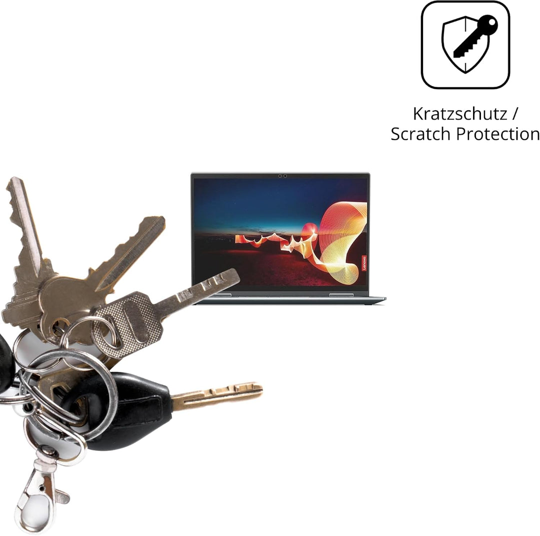 dipos 2x Displayschutzfolie matt für Lenovo ThinkPad X1 Yoga Gen 6