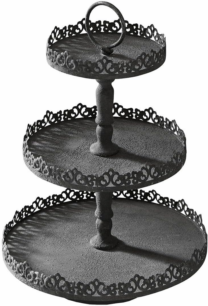 Loberon Etagere Garnette, antikgrau