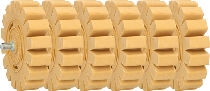 KS Tools 515.1366 Folienradierer mit Lamellen, 6er Pack