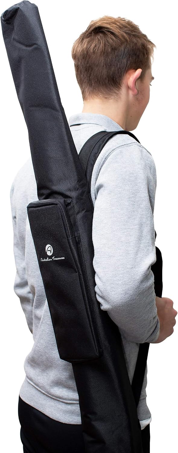 DIDGERIDOOTASCHE 170 cm - Nylon PRO Didgeridoo Tasche Glocke Ø 19cm. Verstellbaren Tragegurt 170cm,