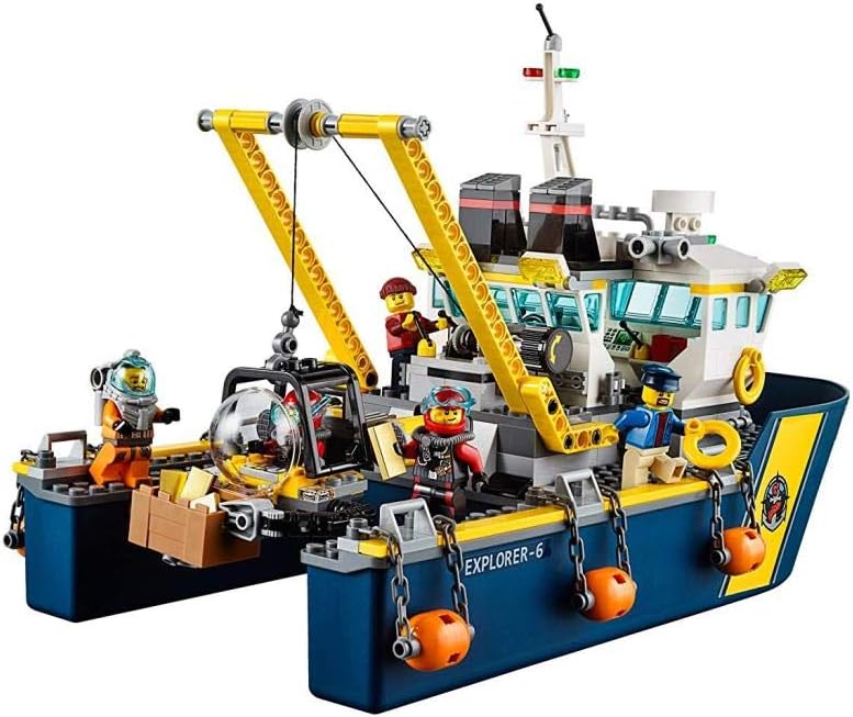 LEGO City 60095 - Tiefsee-Expeditionsschiff Erkundungsschiff, Erkundungsschiff
