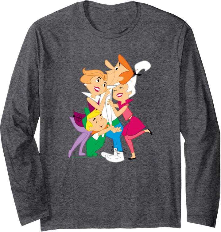 The Jetsons George Jane Judy Elroy Group Hug Langarmshirt