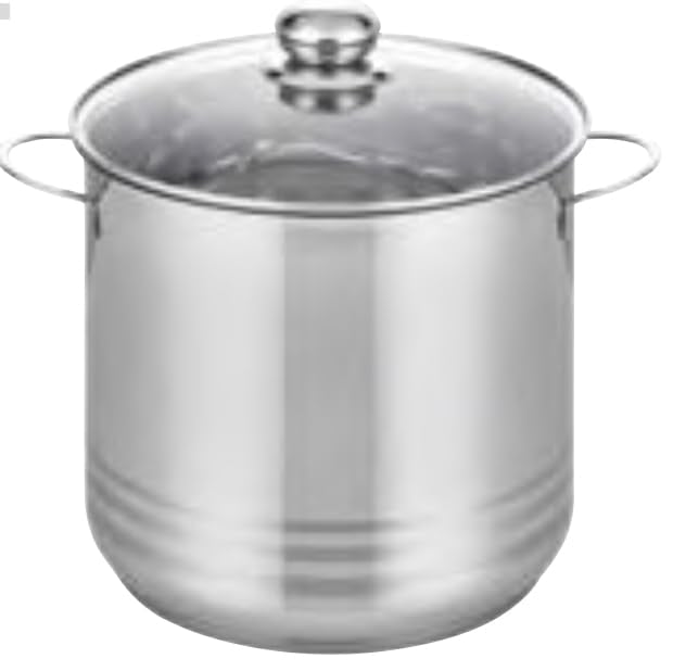 ELO 22624 Suppentopf "Brilliant" tief mit Glasdeckel, 24 cm