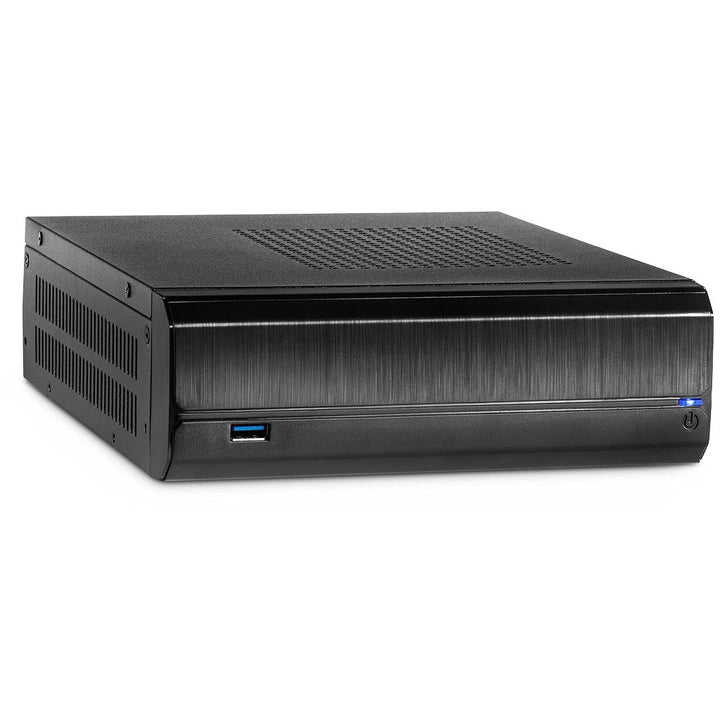 Inter-Tech-500 Black Computer Case – Computer Cases (PC, ITX, Black, 4.5 cm, 50 mm, 200 mm), schwarz