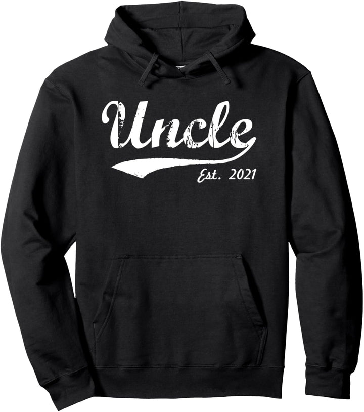 Neuer Onkel 2021 - Onkel Est. 2021 - Onkel wird 2021 Pullover Hoodie