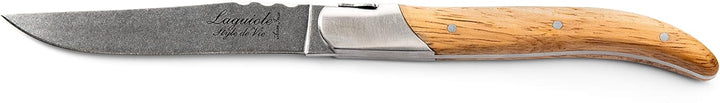 Laguiole Style de Vie Steakmesser Luxury Line, 6-teilig, Eichenholz