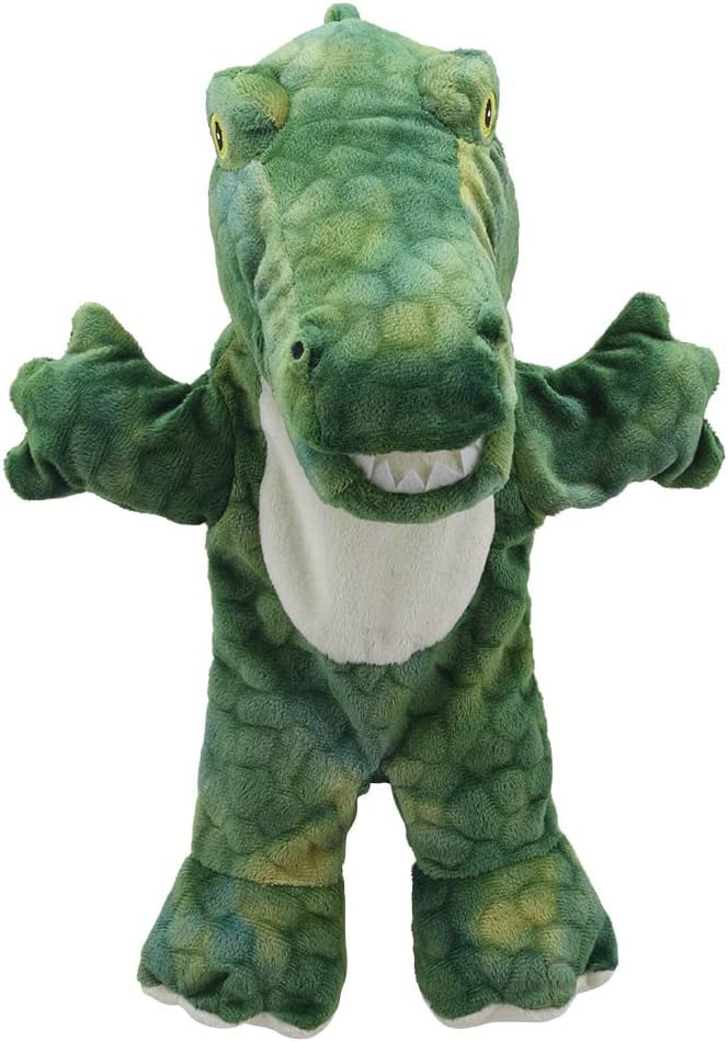 Ecologische handpop krokodil - The Puppet Company