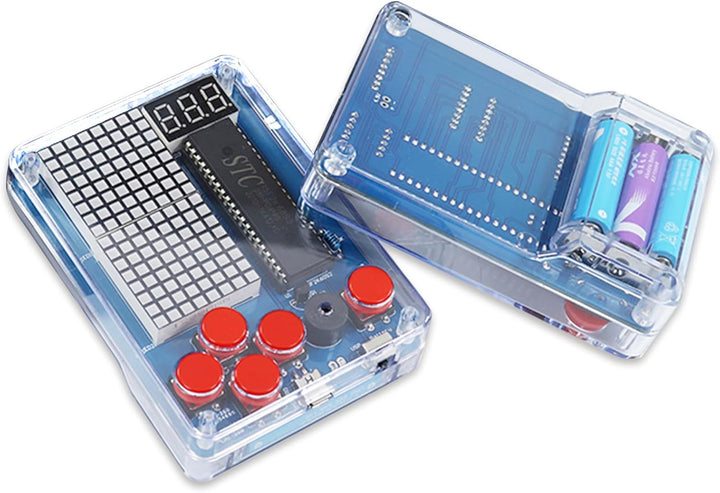DIY Spielekonsole Löt Bausatz Elektronik Baukasten DIY Games Console Handheld Kit Lötübungsset für S