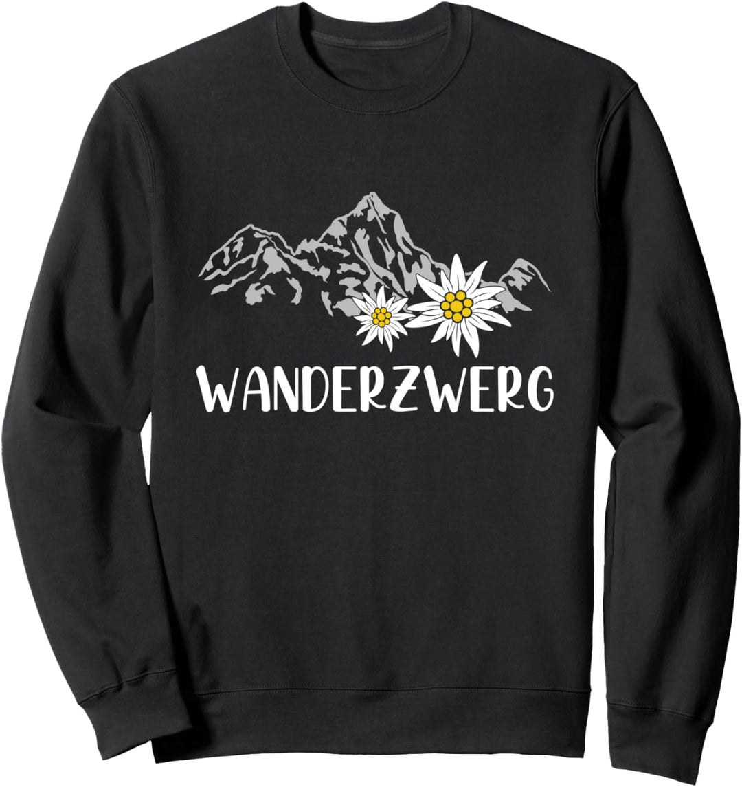 Wanderzwerg Wandern Berg Wanderausflug Bergsteiger Wander Sweatshirt