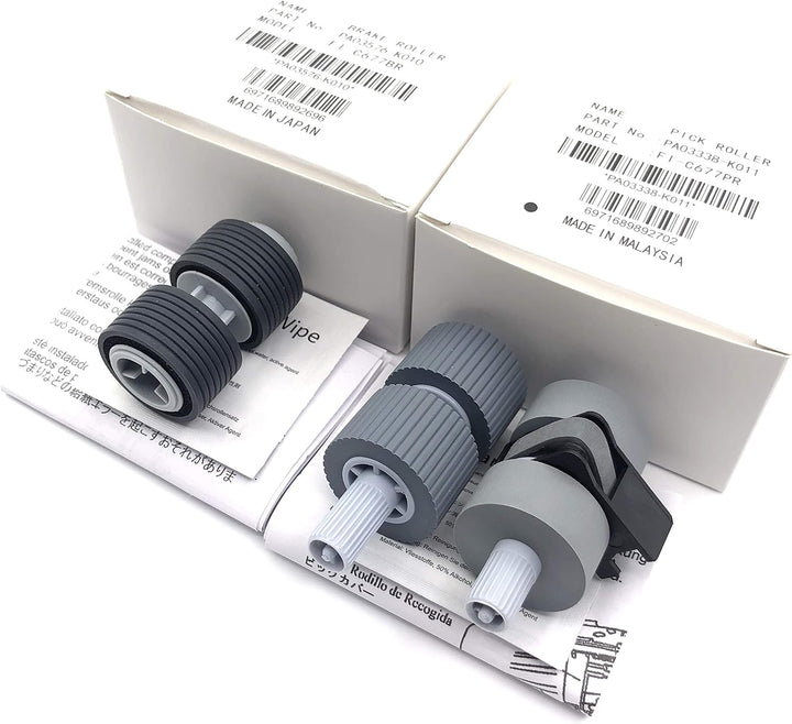 OKLILI PA03338-K011 PA03576-K010 PA03338-K010 Einzugsrolle Bremsrolle Kompatibel mit fi-6770 fi-6670