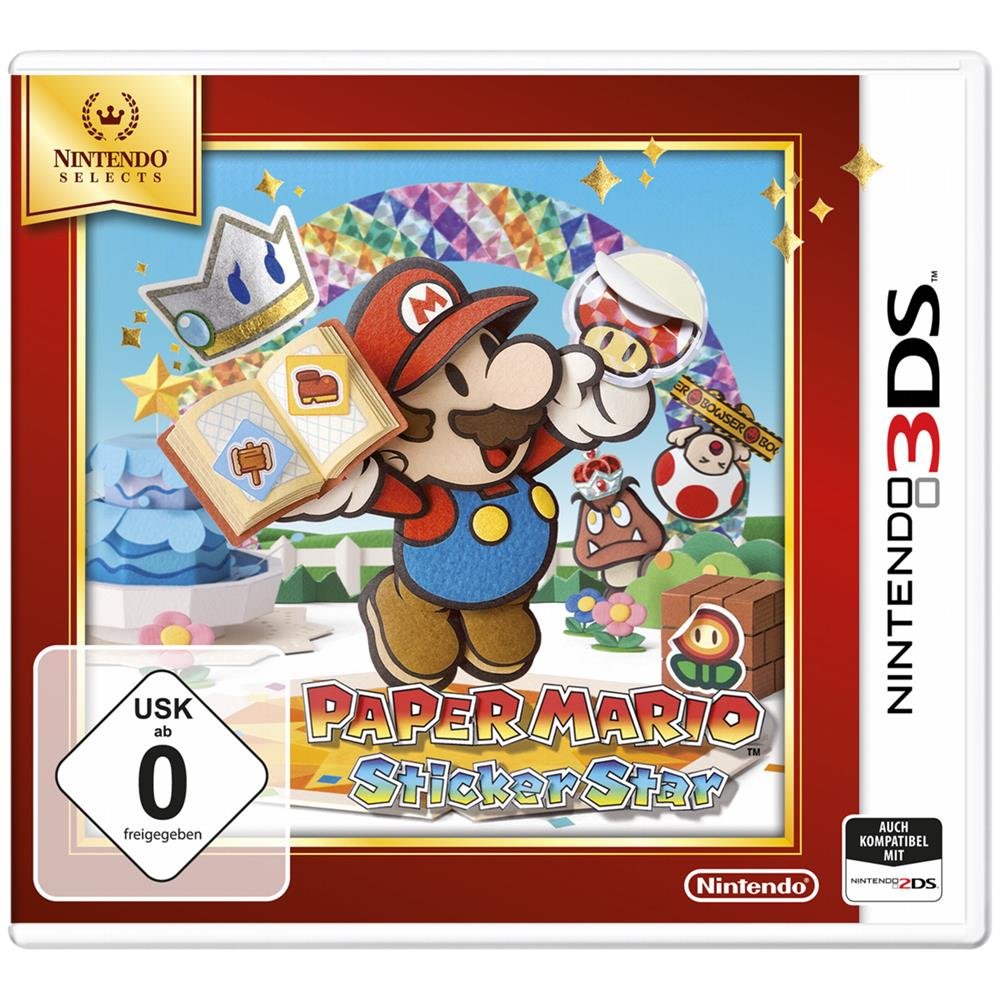 Paper Mario: Sticker Star - [Nintendo 3DS]