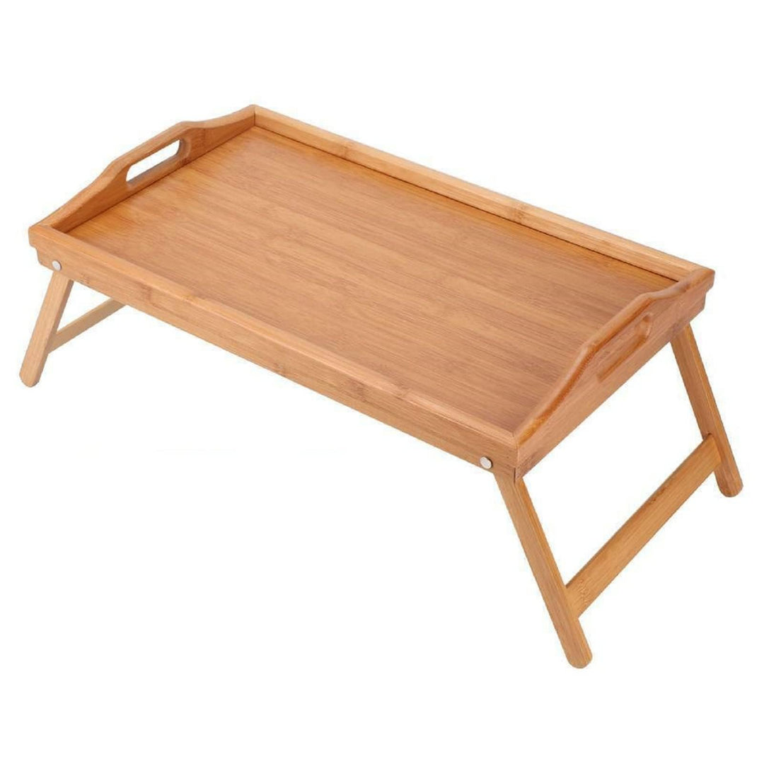 Frühstückstablett Klappbar 50x30cm Betttisch mit Beinen