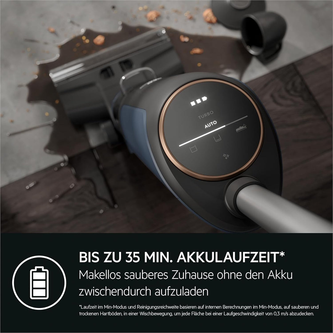AEG Nass- und Trocken Akku Staubsauger, mit Wischfunktion, Wet&amp;Dry, Kabellos, Beutellos, Hartboden,