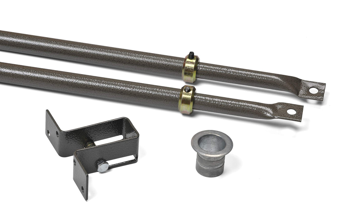 Potent C00001477 Set mit Stangen für 3-Punkt-Schloss, Dunkelbraun