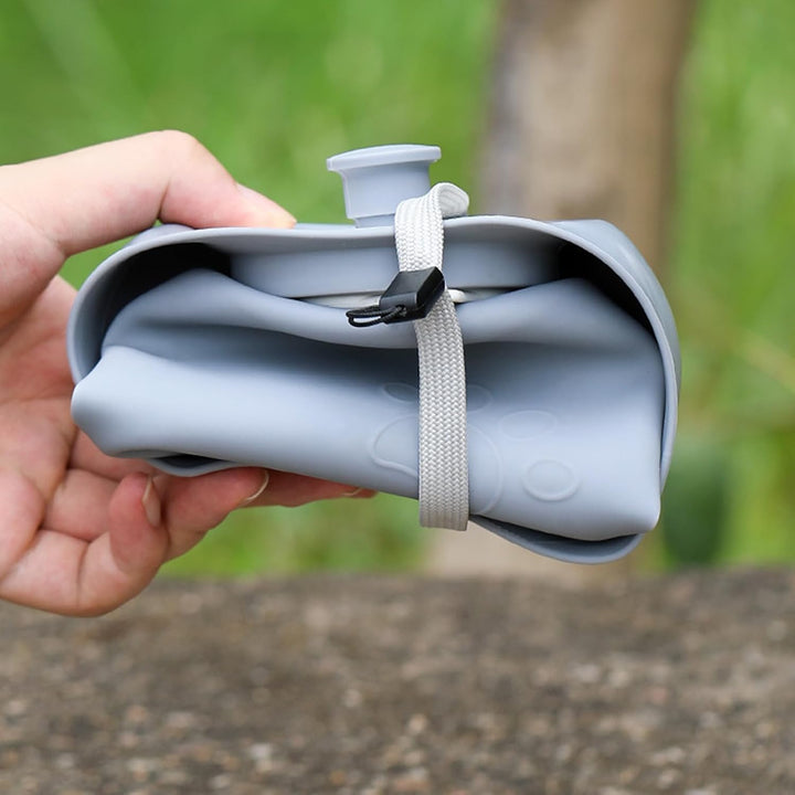 Reise-Wasserflasche für Hunde – Hunde-Wasserflaschen zum Spazierengehen grau B, grau B