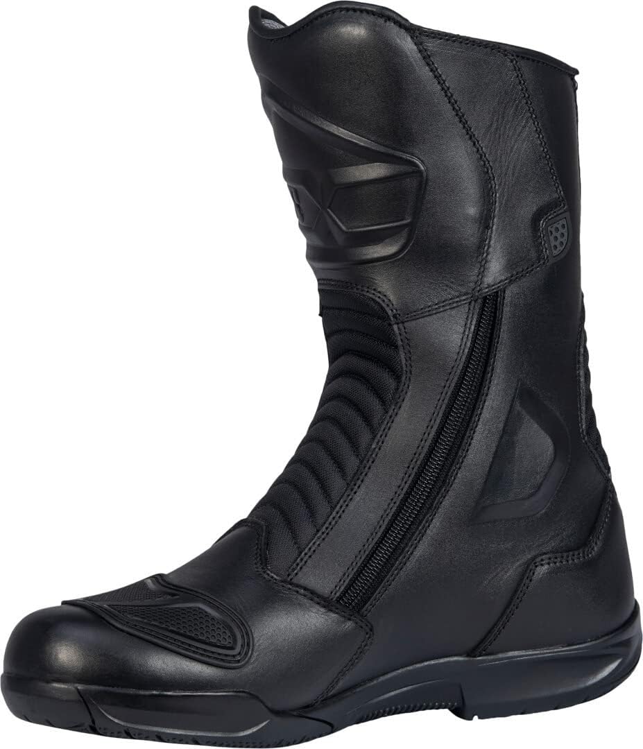 IXS 2-Zip-SYM 2.0 Motorradstiefel, schwarz, 47