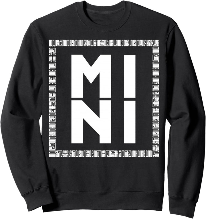 MINI Mutter Vater Kind Mama Papa Sohn Tochter Partnerlook Sweatshirt