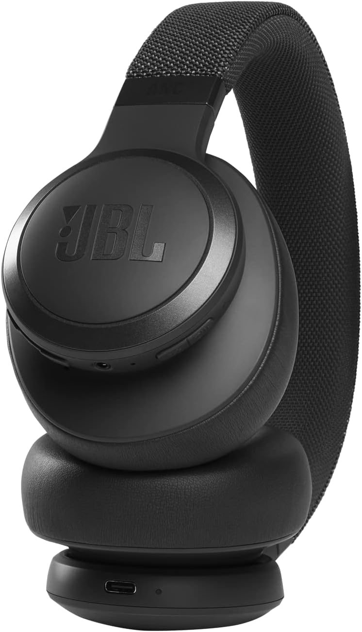 JBL Live 660NC kabelloser Over-Ear Bluetooth-Kopfhörer in Schwarz &amp; Siemens Staubsauger mit Beutel s