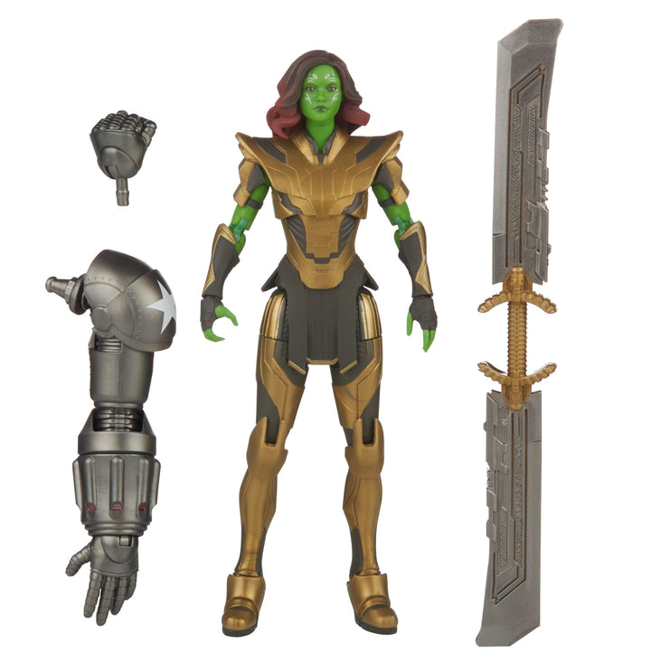 Hasbro Marvel Legends Series Warrior Gamora, What If...?Marvel Legends Action-Figur (15 cm)