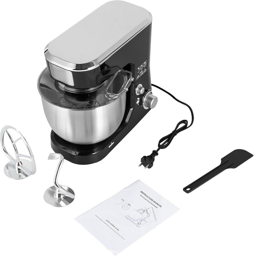 Küchenmaschine Food Processor,1000W 5L 3 Stufen Mit Zubehör