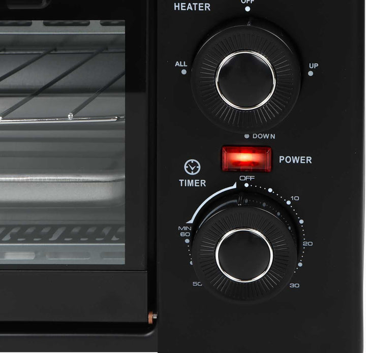 All Ride Minibackofen 24V über Zigarettenanzünder - Camping Ofen für LKW/Wohnmobil - 300W - 9L - Ede