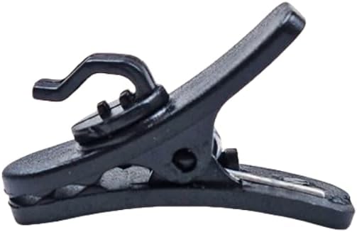 Lavalier-Mikrofon-Kabel-Clips, Ersatz-Lavalier-Ansteckmikrofon-Clip, Kragenklemme für tragbares Mikr