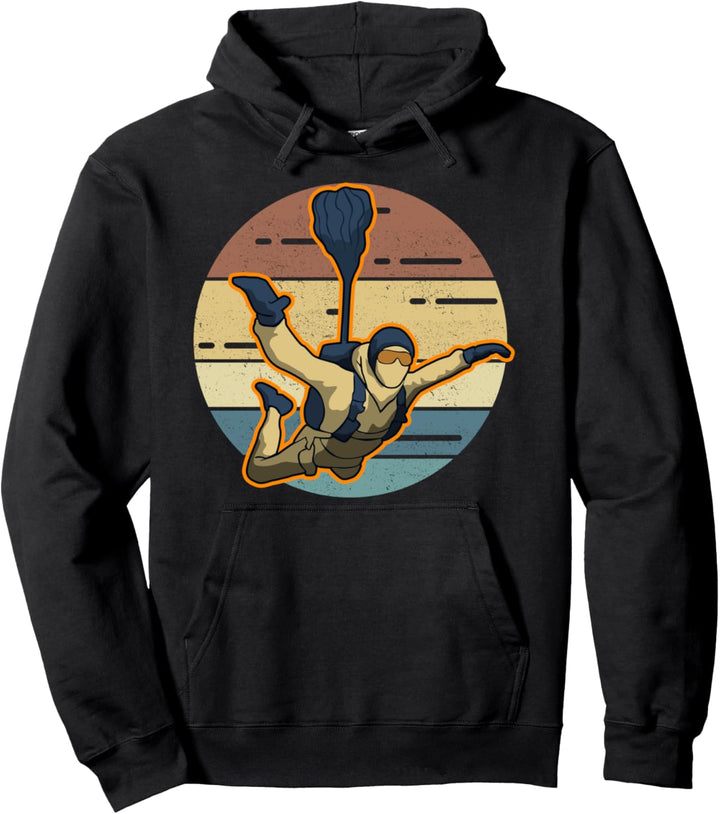 BASE JUMPING - Fallschirmspringen Pullover Hoodie