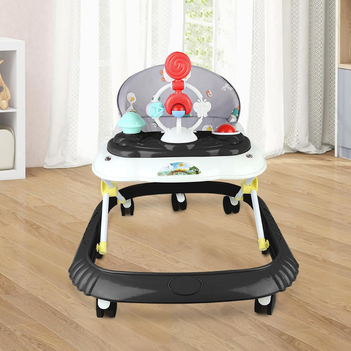 Lauflernhilfe für Babys, Jungen, Mädchen, mitwachsend, 5-in-1, faltbar, 4 verstellbare Höhen, Lichte