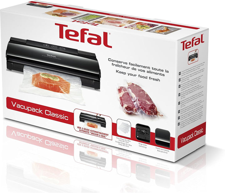 Machine sous Vide Tefal Vacupack Classic 130W Noir 110 W, 110 W