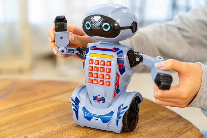 Silverlit YCOO - Lernroboter DR7 (20 cm) - Programmierbarer und funkgesteuerter Roboter mit 7 versch