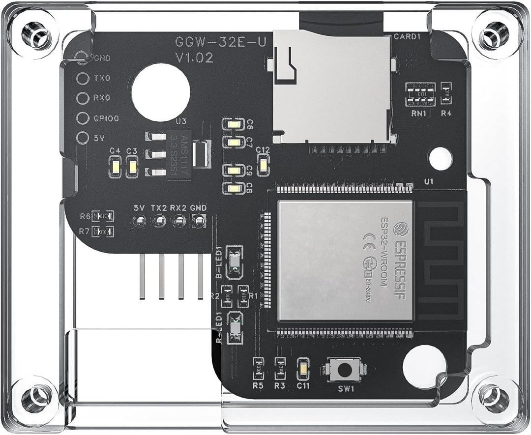 Genmitsu GGW-UART Kabelloses Wi-Fi-Modul-Kit, G-Code-Senden per App, Fernbedienung und Überwachung d