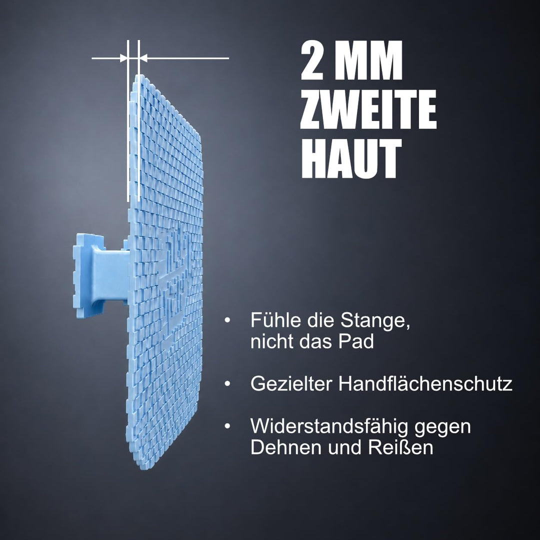 Griffpolster für Gym &amp; Kraftsport – 2 mm dünne Trainingspads, rutschfest &amp; Anti-Hornhaut – Alternati