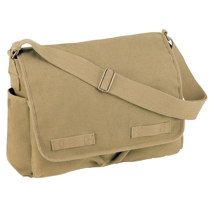 Rothco Heavyweight Canvas Messenger Bag Classic, blau Einheitsgrösse Mehrfarbig, Einheitsgrösse Mehr