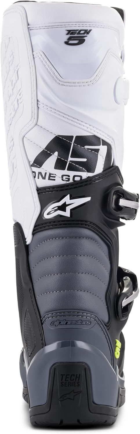 Alpinestars Herren 2015015-10-11 Tech 5 Stiefel, Schwarz, Grösse 45 44.5 EU Mehrfarbig Meereswellen