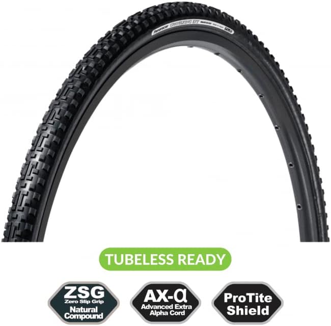 Panaracer Gravelking EXT TLC Folding Reifen schwarz / schwarz 700 x 35c, schwarz / schwarz 700 x 35c