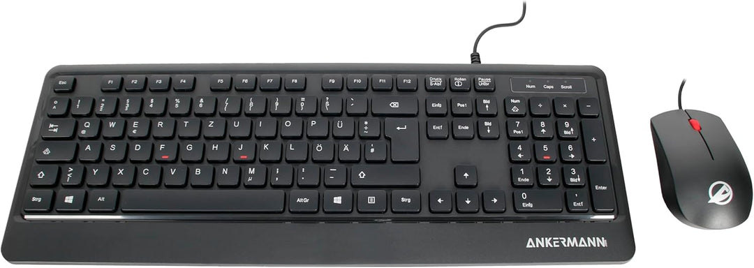 Ankermann Office komplett PC Büro | Intel Core i5-6400 | 16GB RAM | 1TB SSD | Windows 11 | WLAN | 27