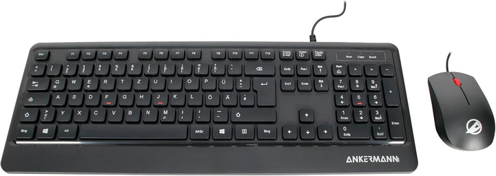 Ankermann Office komplett PC Büro | Intel Core i5-6400 | 16GB RAM | 1TB SSD | Windows 11 | WLAN | 27