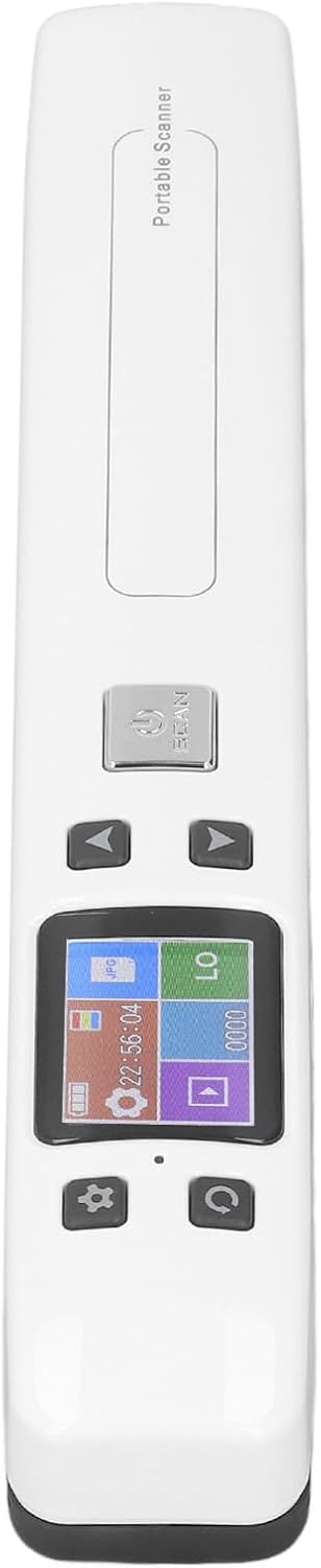 Mobiler Fotoscanner mit 1050 DPI für A4-Dokumente Im JPG-PDF-Format, Tragbarer Dokumentenscanner, US