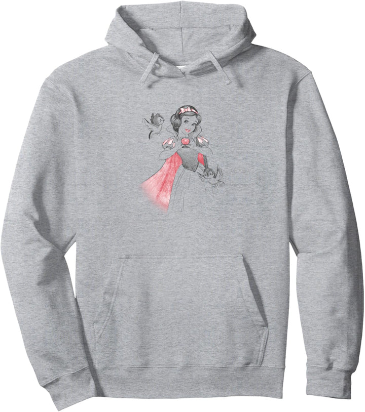 Disney Snow White Vintage Princess Sketch Pullover Hoodie