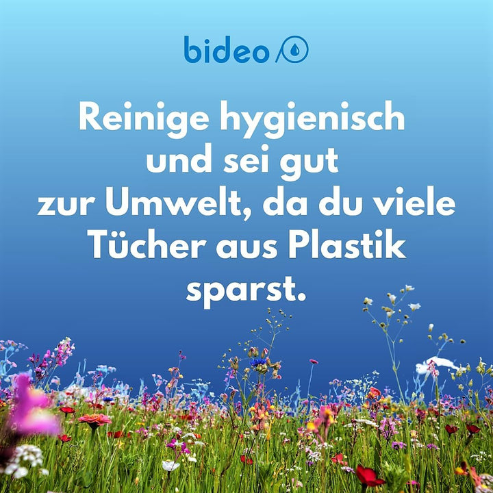 Feuchttuchspray 100ml - Hygienische Reinigung mit nur einem Sprühstoss auf das Toilettenpapier (100m