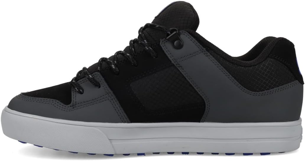 DC Shoes Herren Pure SHOE-D0300660-0WPD-black Skate-Schuh 39 EU Rot, 39 EU Rot