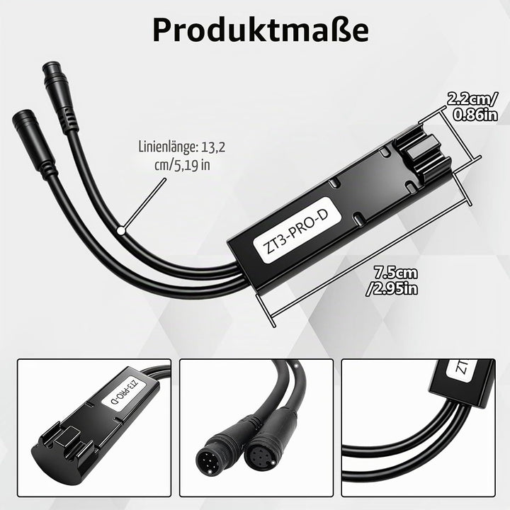 Tuning Chip Unlock Cable für Segway Ninebot ZT3 ProD, Plug &amp; Play