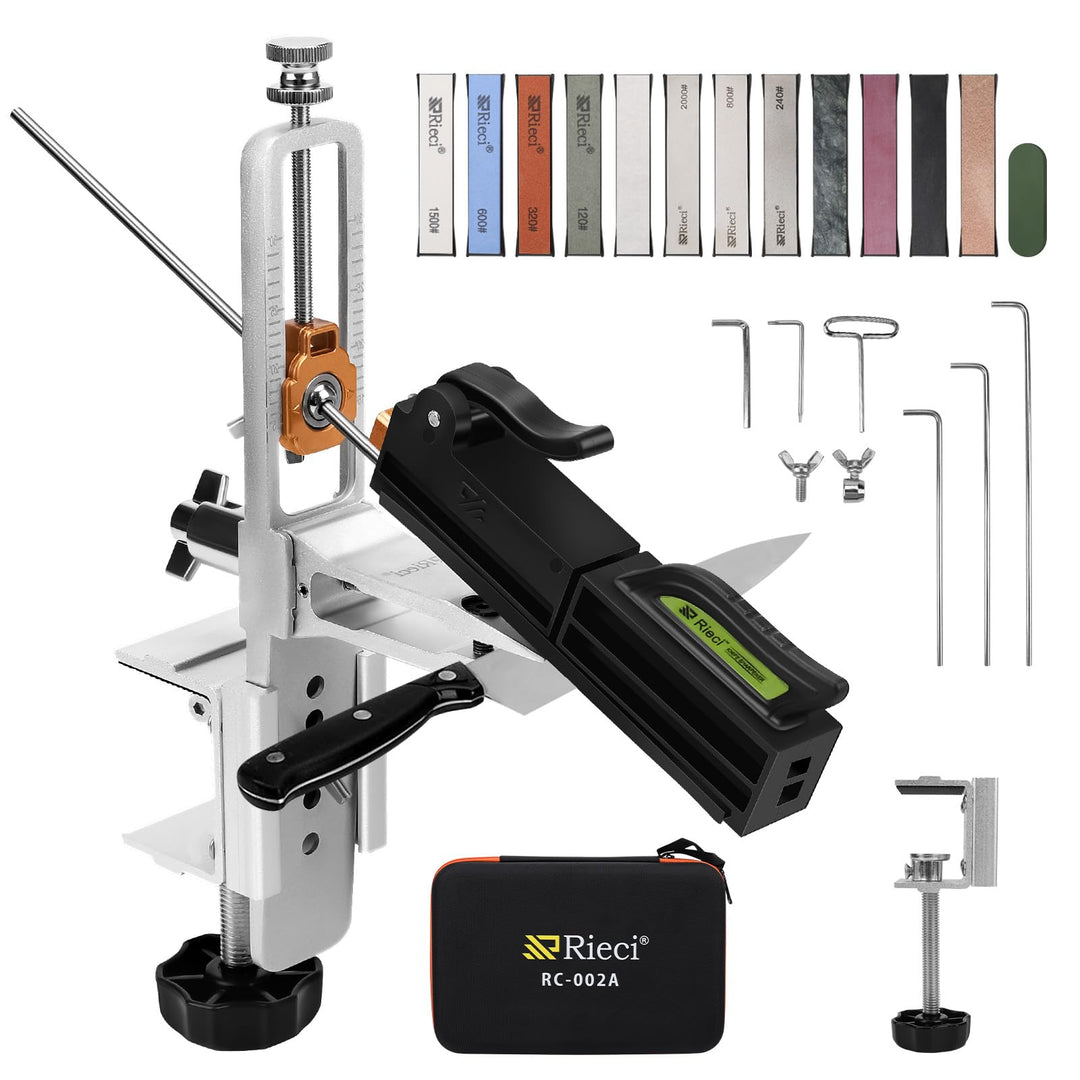 Messerschärfsystem, 360° Flip Drehung mit festem Winkel, Präzise Slider, Küchenchef-Messerschärfer S