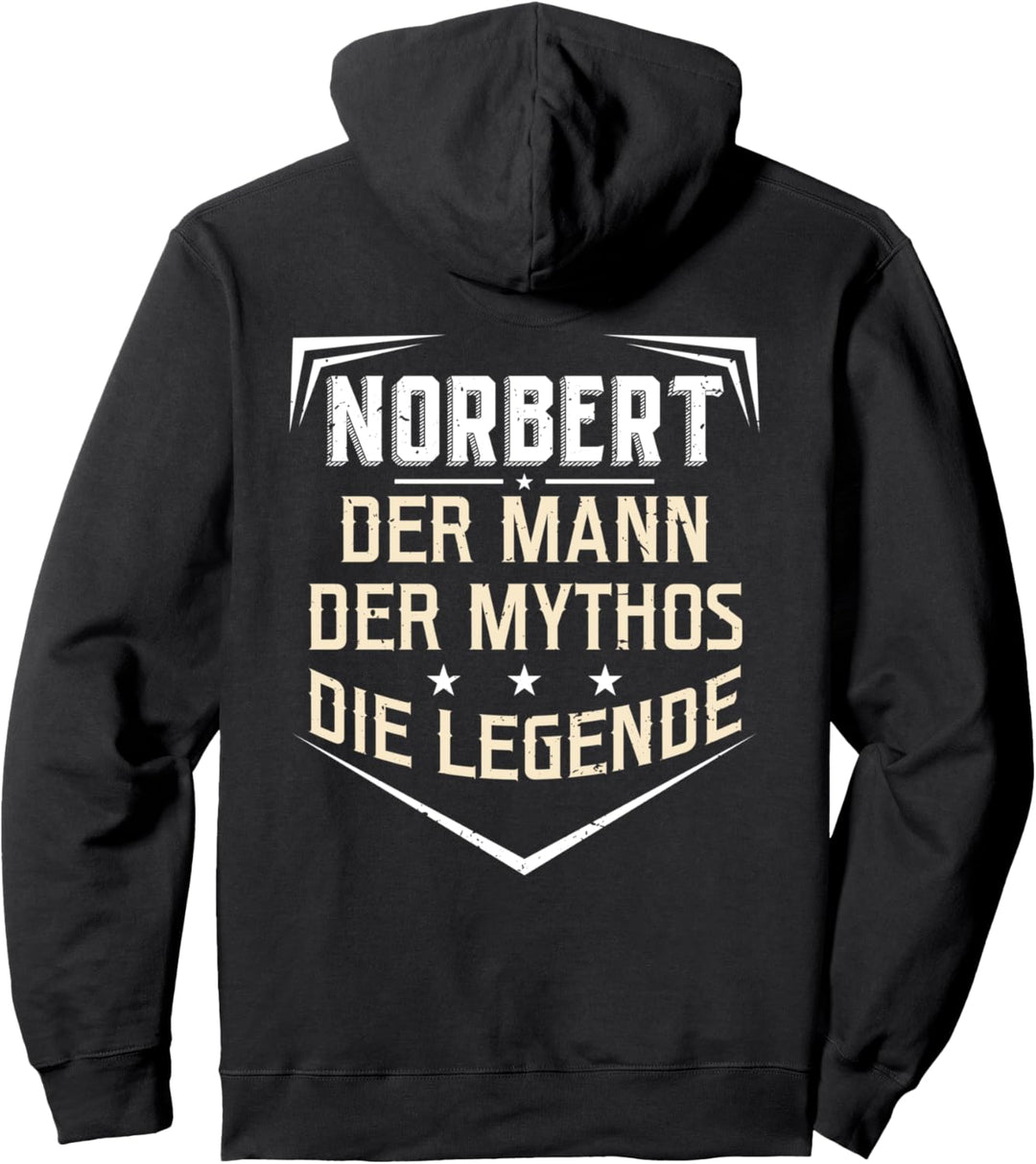 Norbert Der Mann Der Mythos Die Legende Vorname Pullover Hoodie
