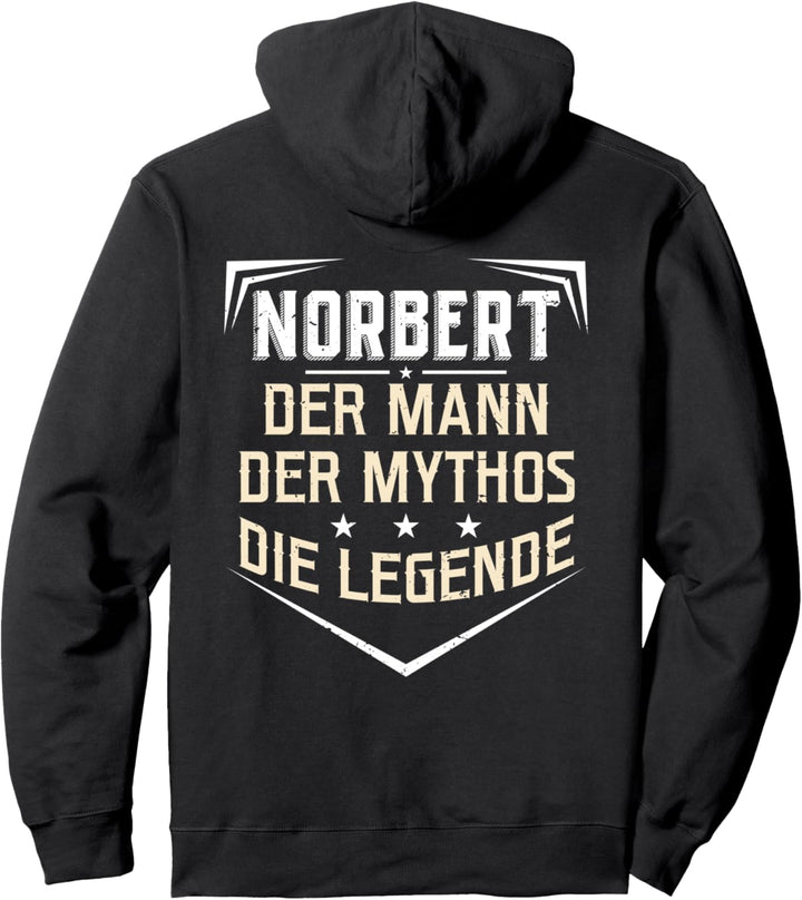 Norbert Der Mann Der Mythos Die Legende Vorname Pullover Hoodie