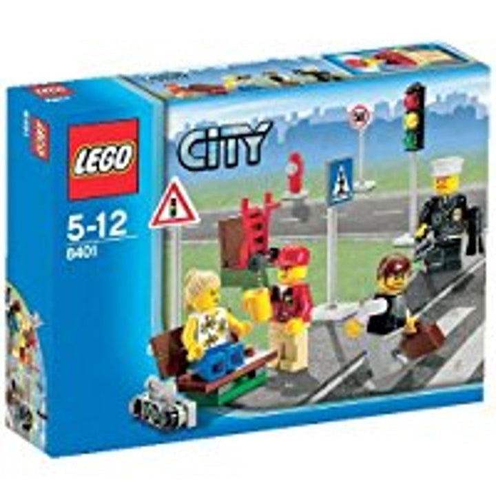 LEGO City 8401 - Minifiguren und Strassenschilder